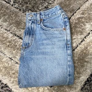 AGOLDE Jeans Cherie High Rise Straight in Merit